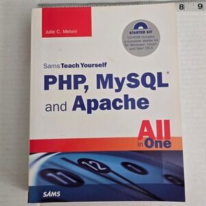 Sams Teach Yourself PHP MySQL and Apache All in One 4th Ed Paperback Good CD-ROM